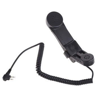 H-250 Адаптер Военный ручной микрофон для Motorola GP300 GP2000 Рация 2-контактный плечевой микрофон PTT