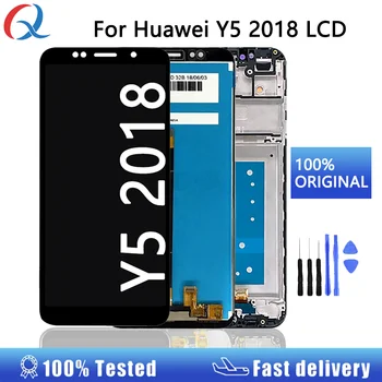 ЖК-дисплеи для мобильных телефонов для Huawei Y5 2018 замена экрана pantalla для huawei Y5 2018 ЖК-дисплей оригинальный ercan Y5 2018