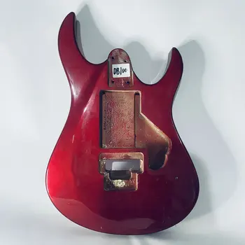 DB100G Floyd Rose Электрогитара Металлический Красный Цвет Пользовательские Звукосниматели Правая Рука Для DIY Заменить на Повреждения Специальные продажи