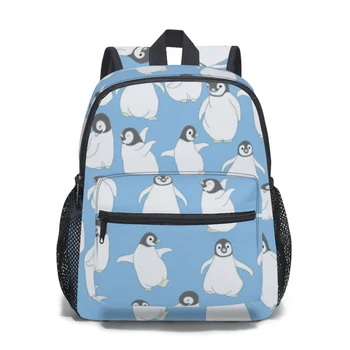 Детский рюкзак с рисунком пингвина Детский сад Школьная сумка Детская школьная сумка