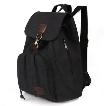 Женский холщовый рюкзак Школьные сумки на шнурке для подростков Рюкзак для девочек Женский рюкзак Рюкзак для путешествий Mochilas Feminina