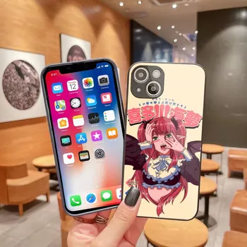 Чехол для мобильного телефона Anime Marin для iPhone 15 14 13 12 11 Pro Max X XR XS 8 7 Plus Чехол для телефона из жидкого стекла Funda