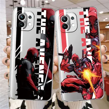 Marvel New Mutants Deadpools Силиконовый чехол для Xiaomi Poco X3 NFC C40 X5 X4 Pro 13 F1 M3 12 11T 11 Lite M5 10T Мягкие чехлы для телефонов