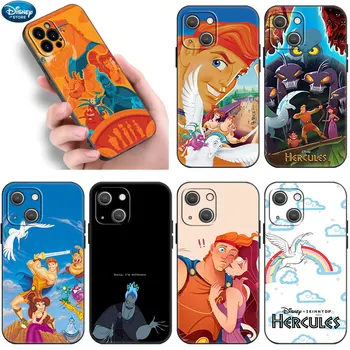 Силиконовый чехол для телефона Disney Hercules для Apple iPhone 14 11 12 13 Mini Pro XR X XS MAX 6S 7 8 Plus 5S SE 2020 2022 Черная крышка