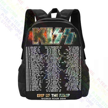 Редкие предметы Kiss End Of The Road Tour 2019 с датой тура P-1439Рюкзак Большая вместимость Спортивная одежда Рюкзаки