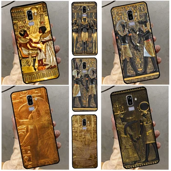 Египетский фараон Настенный чехол для Samsung Galaxy J4 J6 Plus J8 2018 A6 A7 A8 A9 J1 J3 J5 J7 2017 A3 A5 2016 Обложка
