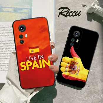 Чехол для телефона с гербом Испании для Xiaomi Redmi Note 11 10 9C Pro 10X K20 Задняя мягкая обложка Note 9A K40 K30S Чехол