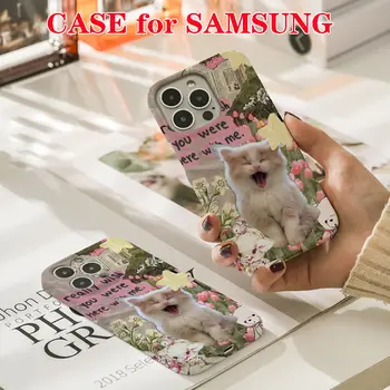 Новый жесткий чехол для Samsung Galaxy S23+ S23 Ultra S22+ S22 S21+ S21 Plus S20 FE Note9 Note10+ 4G 5G Простая модная крышка корпуса