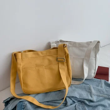 Новая женская сумка Shopper Простая мода на молнии Сумки Нейлон Водонепроницаемые сумки через плечо большой емкости для женщин Большая сумка