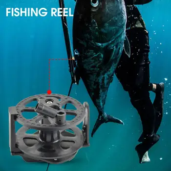  Экологически чистая спиннинговая катушка с разделенным основанием Гладкое скользящее профессиональное колесо для подводной охоты