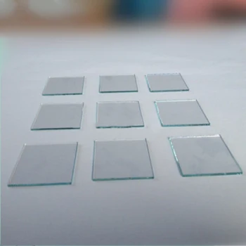 100 * 100 * 1,1 мм, 20 Ом / кв.м., 12 шт. ITO Токопроводящее стекло с покрытием Лабораторное прозрачное проводящее стекло Оксид индия-олова ITO