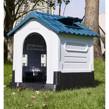 Собачья будка на открытом воздухе открытый дом зима теплая большая собака клетка водонепроницаемый кошачий домик