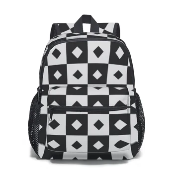 Геометрический узор Детский школьный рюкзак Детская школьная сумка Сумка для книг Сумка для девочек и мальчиков