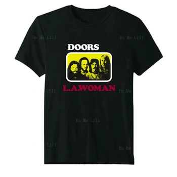 Doors La Woman Rock Band Футболка унисекс на заказ