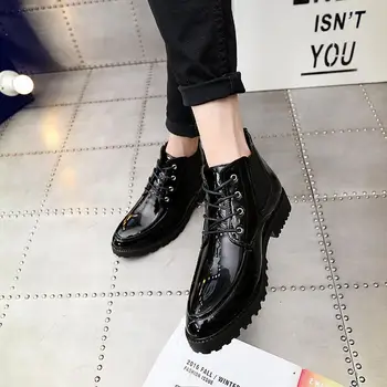 Мужская обувь Деловая повседневная Формальная одежда Черная кожаная обувь Корейский стиль с круглым носком Мужская кожаная обувь Костюм Свадебная обувь Мужская