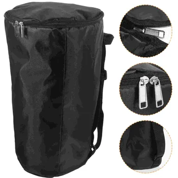 дюймовый африканский барабан джембе чехол для переноски сумка для концерта рюкзак водонепроницаемая непромокаемая сумка для барабанов (черная)