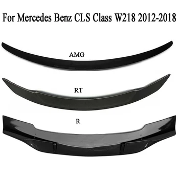 Автомобильный спойлер из углеродного волокна для Mercedes Benz CLS-Class W218 2012 2013 2014 2015 2016 2017 2018 R AMG RT Style