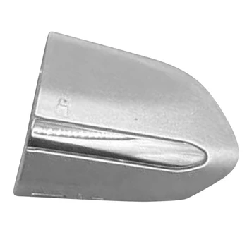 серебристый с яркой полосой пластиковая крышка передней левой дверной ручки Торцевая крышка подходит для Ford Fusion Edge 2015-2020 DS7Z-54218A15-BEPTM