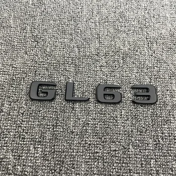 Глянцевый черный для Mercedes Benz X166 X164 GL63 GL350 GL320 GL400 GL450 GL500 GL550 Эмблема логотипа Наклейка на задний багажник