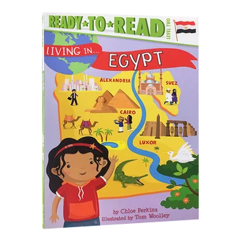 Жизнь в Египте, Детские книги в возрасте 5 6 7 8 Английские книги с картинками, 9781481497121