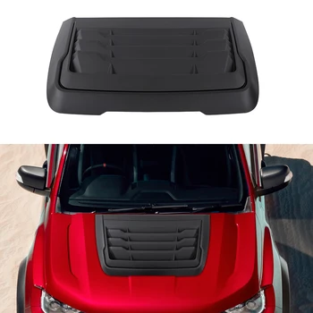 Маленькая вентиляционная крышка капота для Ford Ranger T6 T7 T8 Raptoe 2012-2021 ABS Черный капот для Эвереста 2015-2019