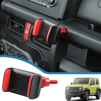  Автомобильный держатель для мобильного телефона IPad Tablet Опорный кронштейн для Suzuki Jimny JB64 JB74 2019-2024 GPS-подставка Аксессуары для интерьера автомобиля