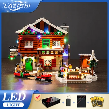 Набор светодиодов Lazishi 10325 подходит для строительных блоков Alpine Lodge (только включая аксессуары для освещения)