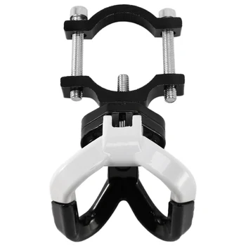 Электрический скутер Алюминиевые сумки Двойной крючок для Ninebot Max G30 Вешалка для скутера Коготь гаджета Белый + Черный