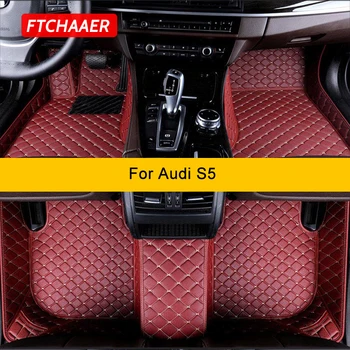 FTCHAAER Изготовленные на заказ автомобильные коврики для Audi S5 Автоковры Аксессуар для ног Coche