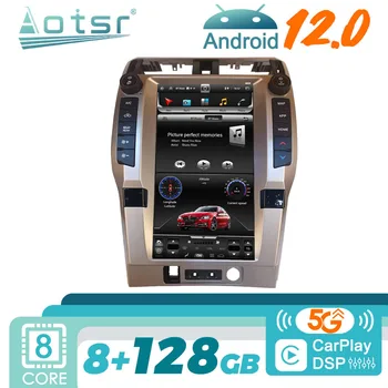 Для TOYOTA Land Cruiser Prado 150 2009 - 2015 Android Авто Радио Стерео Ресивер 2Din Autoradio Мультимедийный плеер GPS Navi Unit