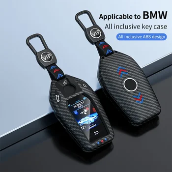 Новый чехол для автомобильного ключа из углеродного волокна ABS для BMW 5 7 серии G11 G12 G30 G31 G32 I8 I12 I15 G01 G02 G05 G07 X3 X4 X5 X7