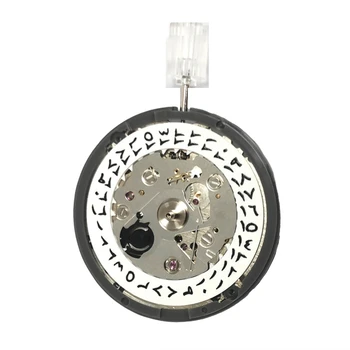 1 шт. Часы Диск Движения На 3.0 Мод Заменить Механизм NH35A 24 Драгоценных камня Высокая точность Белый