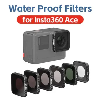 Объективы камеры с защитой от запотевания для Insta360 Ace для Insta360 Ace Pro / Ace Водонепроницаемый фильтр Встроенная резина