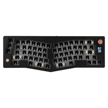ABM066 Трехрежимная механическая клавиатура Эргономичная прокладка Bluetooth VIA Комплект настройки Многофункциональный