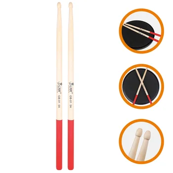 1 пара деревянных барабанных палочек Барабанные тренировочные палочки Перкуссионные палочки Расходные материалы для инструментов