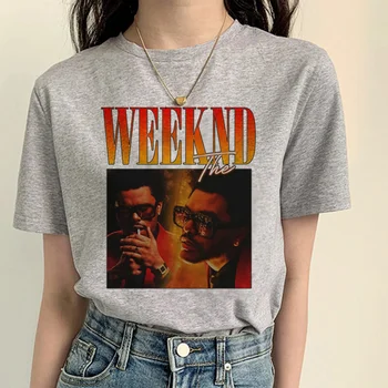 The Weeknd топ женский комикс Y2K летняя футболка девушка 2000-х годов одежда harajuku