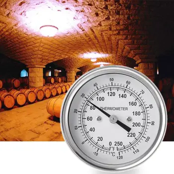 Термометр для домашнего пивоварения Датчик температуры дистилляции Биметалл