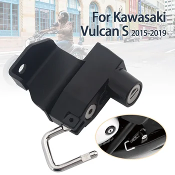 Замок мотоциклетного шлема Противоугонный крючок из алюминиевого сплава с 2 ключами для KAWASAKI Vulcan S 2015 2016 2017 2018 2019