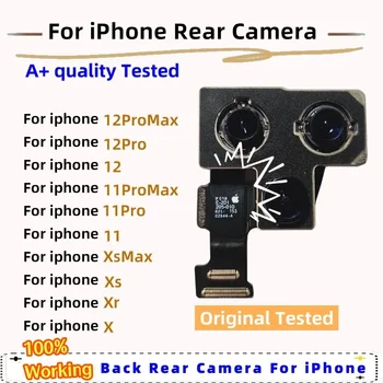 Замена модуля основной камеры задней большой задней камеры для IPhone SE 11 11Pro 12 Протестировано для IPhone X XR XS MAX 11 12 PRO Max