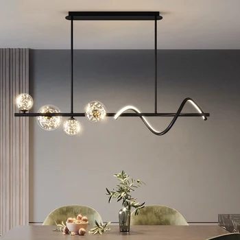 Современный домашний декор светодиодные светильники подвесные светильники для гостиной светодиодные люстры для столовой подвесной свет внутреннее освещение