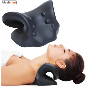 Cozyhealth Neck Stretcher для облегчения боли в шее, Neck and Shoulder Relaxer Шейный механизм вытяжения Подушка для расслабления мышц