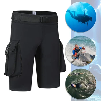 3 мм Неопреновые шорты для подводного плавания Каякинг Серфинг Снорклинг Короткие штаны Спорт на открытом воздухе Для женщин Мужчин
