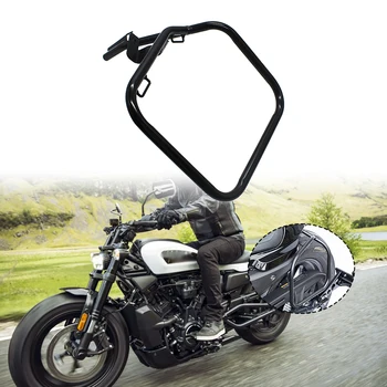 Подходит для Harley Sportster S RH1250S 1250S 2021 2022 Мотоциклетная седельная сумка Опорные защитные планки Боковые крепления Кронштейны
