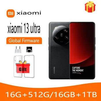 Беспроводной (беспроводной реверс)Глобальный смартфон 5G xiaomi 13 Ultra 16 ГБ / 1 ТБ Snapdragon 8Gen2 MIUI 14, Android 13 90 Вт