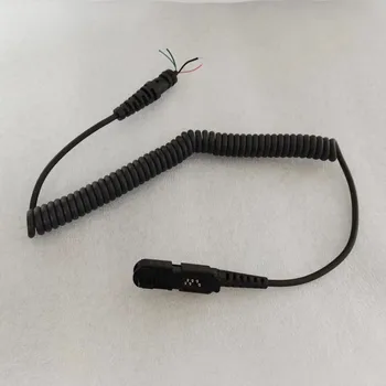 PMMN4076 Сменный микрофонный кабель для Motorola XPR3300 DEP550 DEP570 MTP3200 MTP3250 MTP3500 Аксессуары для двусторонней радиосвязи