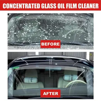 Очиститель масляной пленки автомобильного стекла Средство для удаления масляной пленки для автомобильного стекла Крем для очистки автомобильных стекол Стеклоочиститель масляной пленки для тонированных