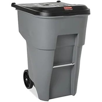 для ресторанов / больниц / офисов / подсобных помещений / складов / домашнего мусора 95 GAL Отдельный мусор серого цвета (FG9W2200GRAY) Инструменты без транспортировки